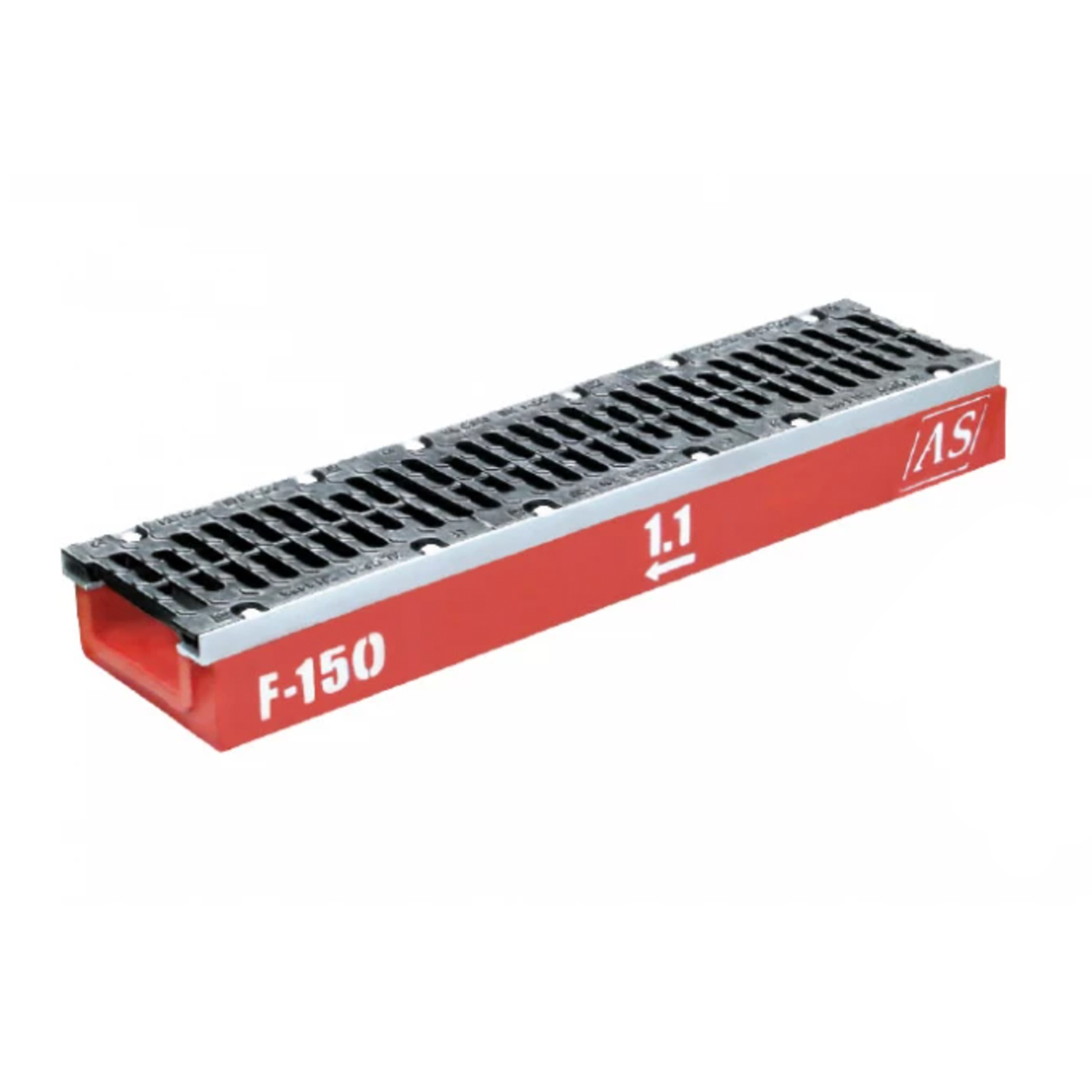 5m Entwässerungsrinne Stahlrost verzinkt komplett SET, System A15 148mm 5m Entwässerungsrinne Stahlrost verzinkt komplett SET, System A15 148mm