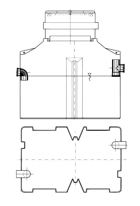 Schlammabsetzbecken DRM 1550 / 2100 / 3200 / 4300