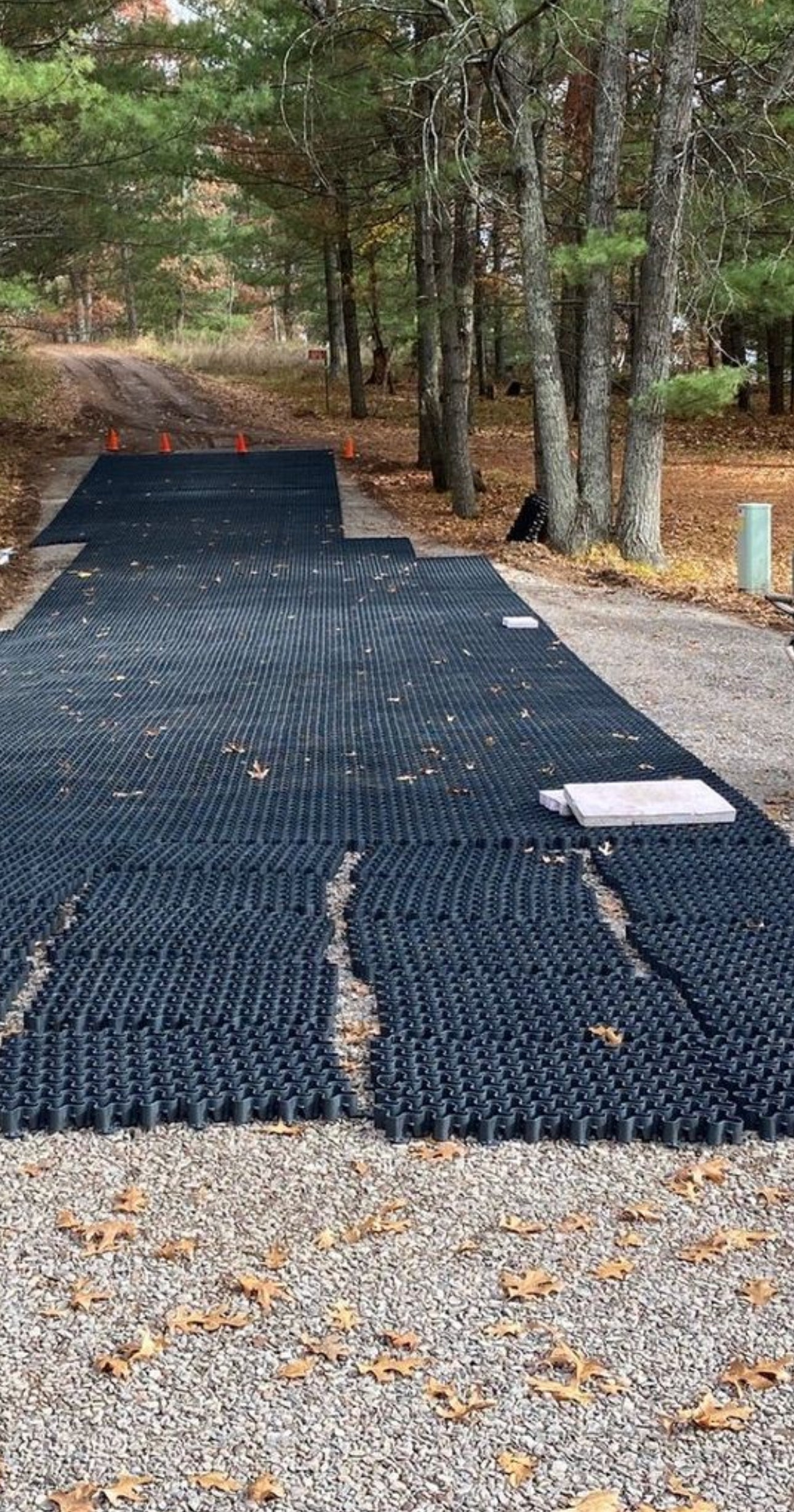 EasyPave Kunststoff-Pflastergitter, 60x40cm, Kiesgitter-System