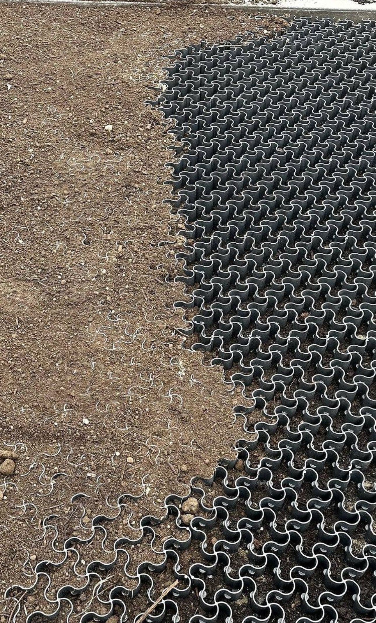 EasyPave Kunststoff-Pflastergitter, 60x40cm, Kiesgitter-System