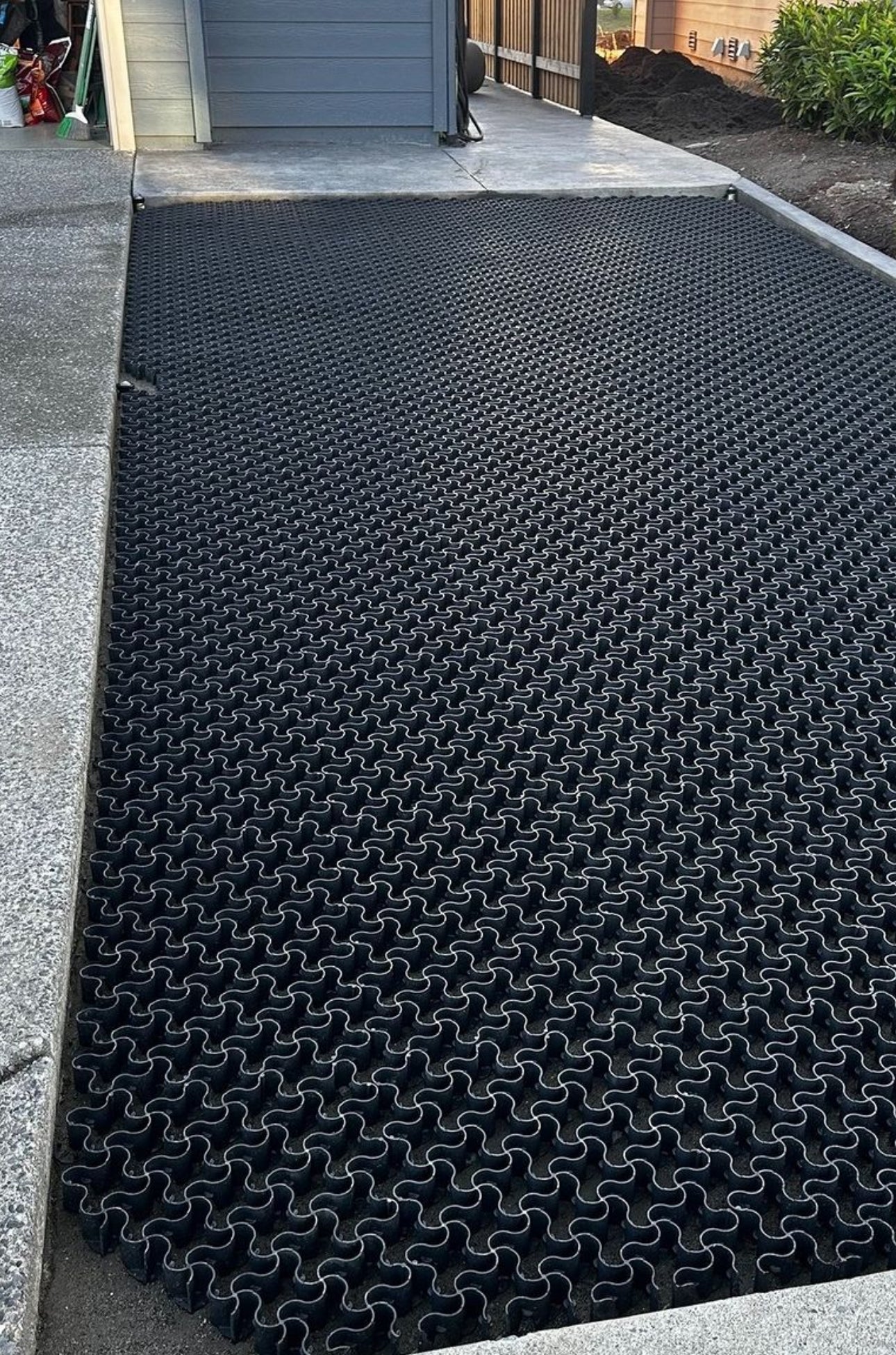 EasyPave Kunststoff-Pflastergitter, 60x40cm, Kiesgitter-System