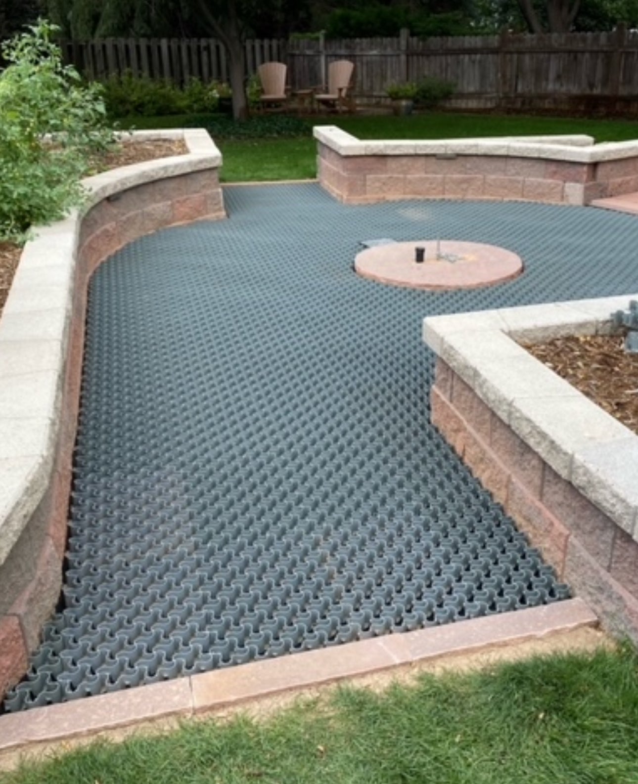 EasyPave Kunststoff-Pflastergitter, 60x40cm, Kiesgitter-System