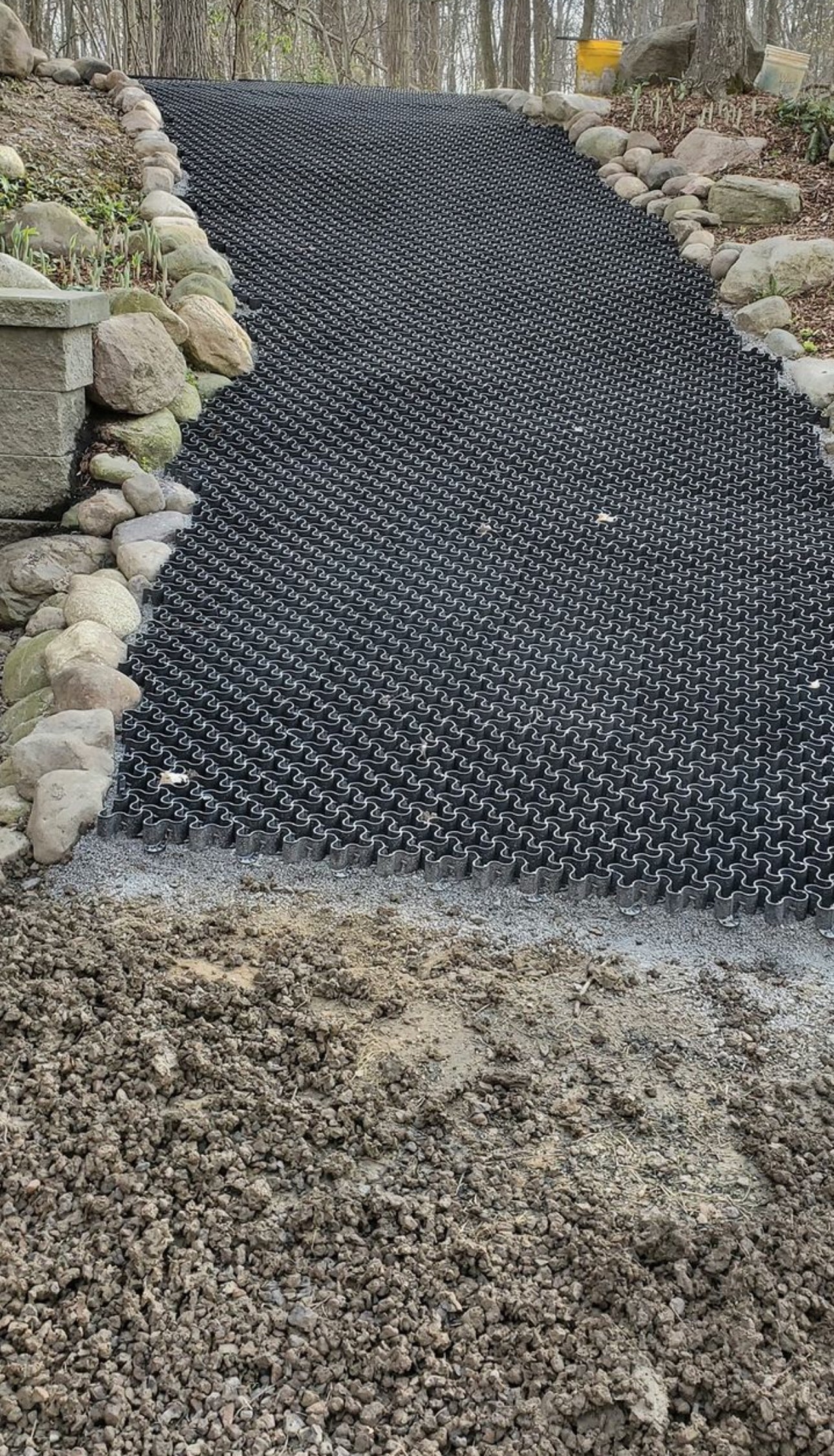 EasyPave Kunststoff-Pflastergitter, 60x40cm, Kiesgitter-System