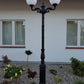 Lampe  Straßenlaterne GI 2x KUGEL H- 2300 mm