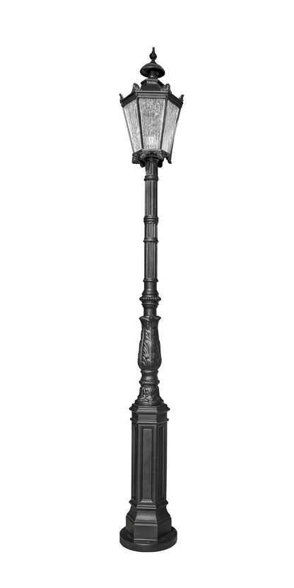 Lampe  Straßenlaterne G I 1x Kopf H - 4160mm