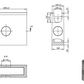 Entwässerungsrinne 1m. set Betonrinne C250 14x12,5 cm inkl. Gussrost C250 ohne Kantenschutz