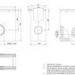 1m. set Beton Entwässerungsrinne DN150 C250 21x22 cm inkl. Gussrost & Kantenschutz C250