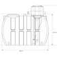 Regenwassertank 2000 L Regline Rain