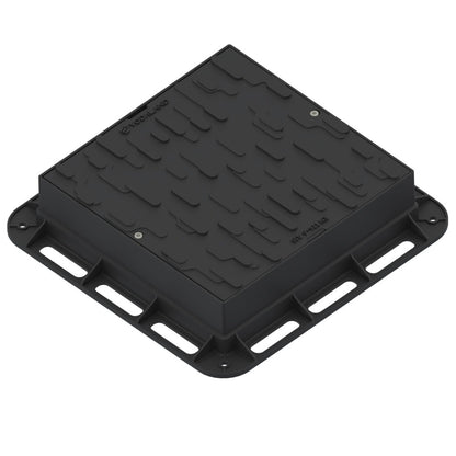 Schachtabdeckung aus Kunststoff 500×500 mm DN330 A15