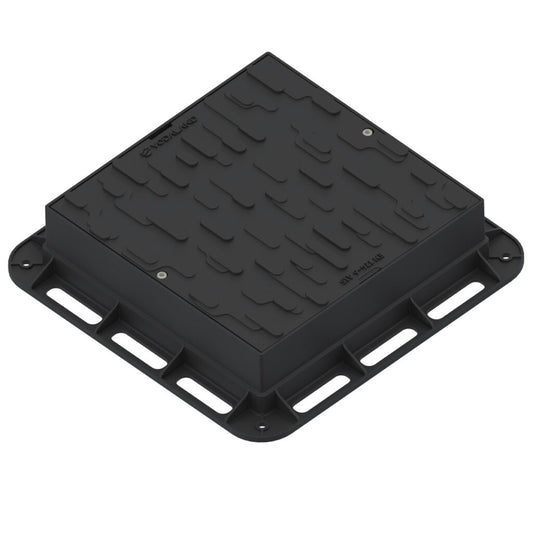 Schachtabdeckung aus Kunststoff 500×500 mm DN330 A15
