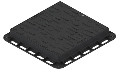 Schachtabdeckung aus Kunststoff 600×600 mm DN430 A15