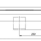 1m. set Schwerlastrinnen Betonrinne E600 DN150 21x10cm + Gussrost