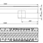 1m. set Schwerlastrinnen Betonrinne E600 DN150 21x10cm + Gussrost