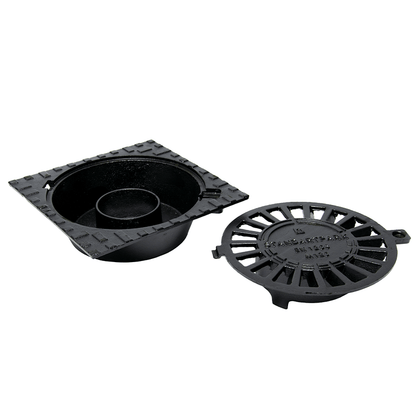 Abwasserabläufe Bodenablauf Kellerablauf aus Guss 30x30 bis 12,5T