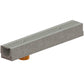 1m set. Betonrinne 14x12,5cm inkl. Gitterrost aus Verzinktem Stahl