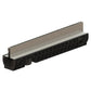 1m set. Schlitzrinne - C250 Rinne: H120 + Rost: H100mm
