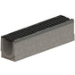 1m. set Schwerlastrinnen Betonrinne 16x16cm + Gussrost E600