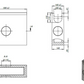 1m. set Betonrinne C250 14x12,5 cm inkl. Gussrost & Kantenschutz C250